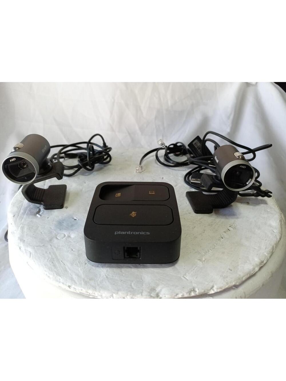 Plantronics MDA100 QD Switch 205255-01 USB Headset Adapter Disconnect Tested